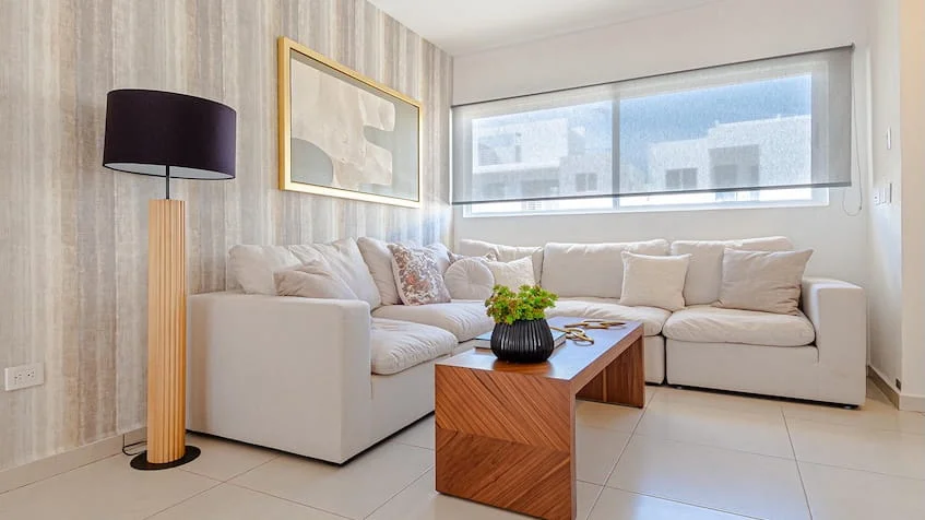 Una sala modelo Tabachin en Almazara Playa del Carmen