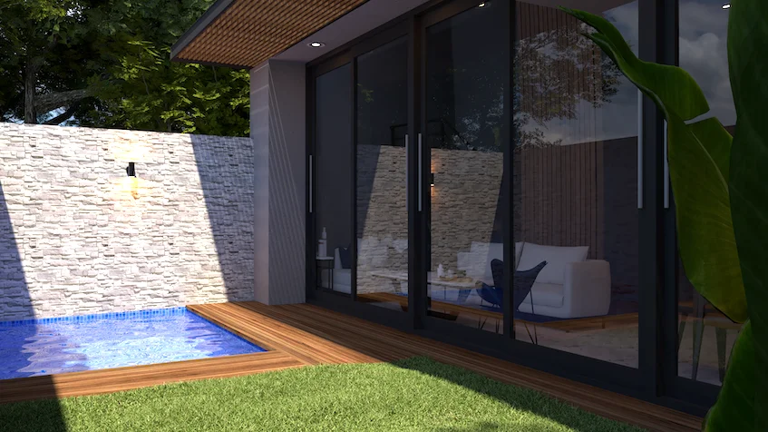 Jardin en Villa Chechen Playa del Carmen