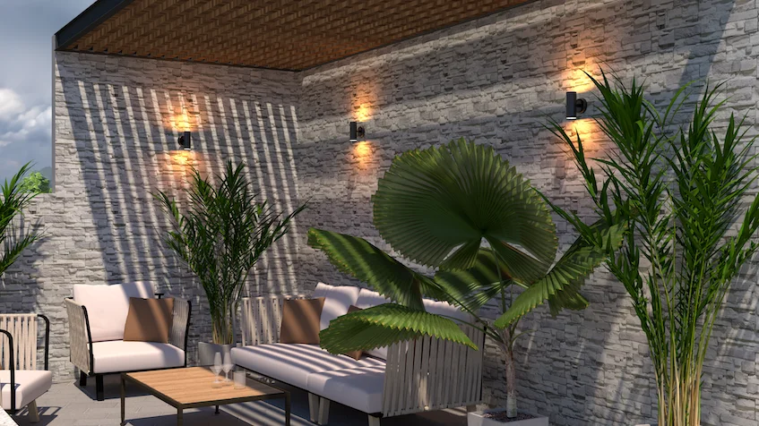 Roofgarden en Villa Chechen Playa del Carmen