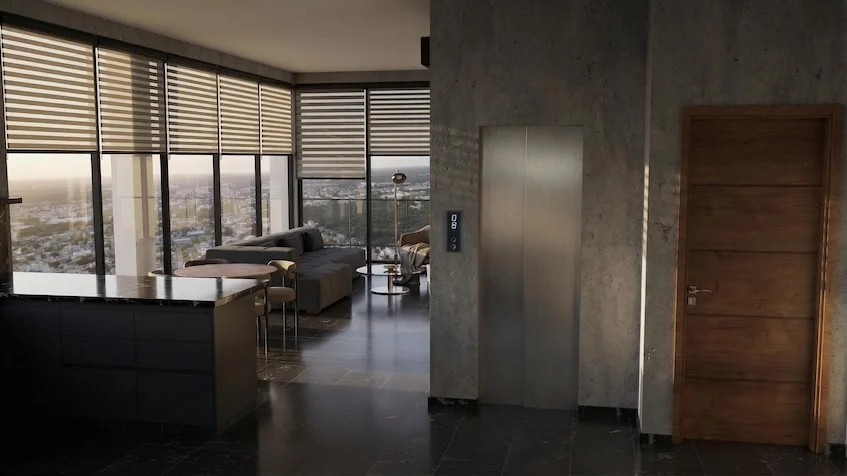 Appartement en attique dans la résidence Luma Luxury Condos à Playa del Carmen