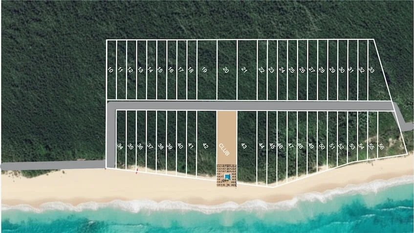 Master plan lotes en Brisas Residence Mahahual