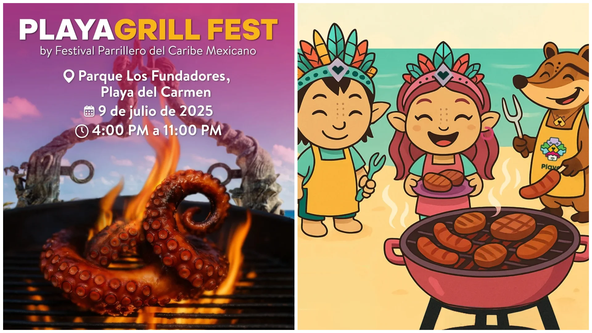 PLAYAGRILL FEST 2026: El primer festival de parrilla en Playa del Carmen
