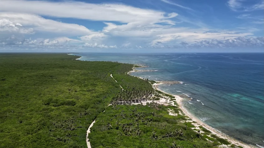 Vista aerea en Lotes Jaal Ja Mahahual