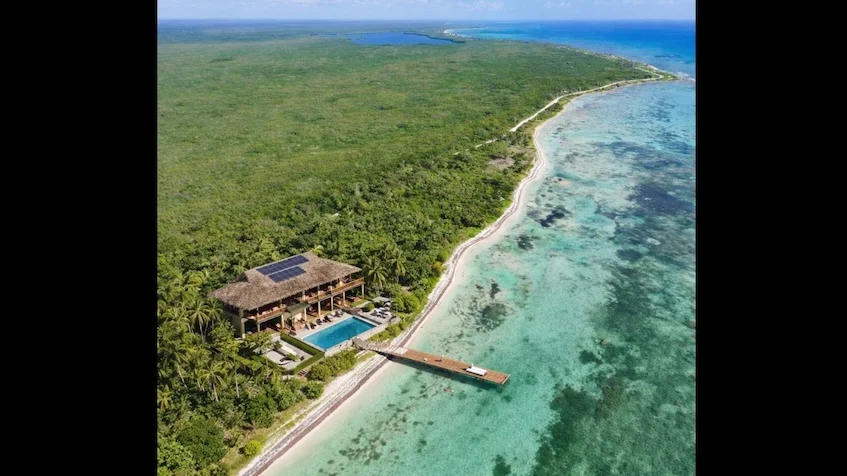 Vista aerea de los Lotes en Jaal Ja Mahahual