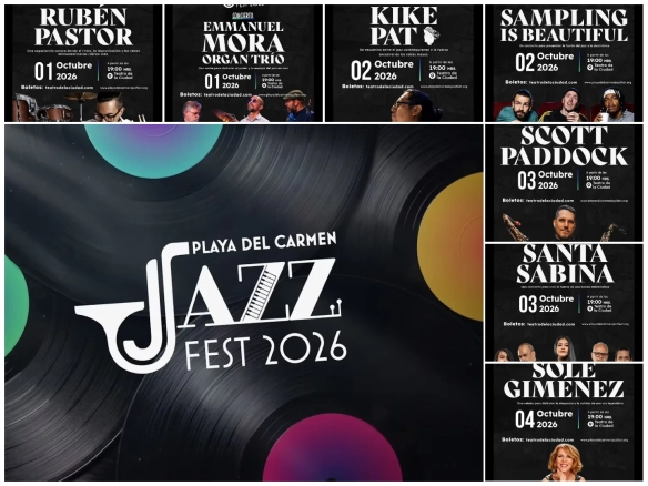 Playa del Carmen Jazz Fest 2026: Fechas, Artistas y Todo lo que Debes Saber