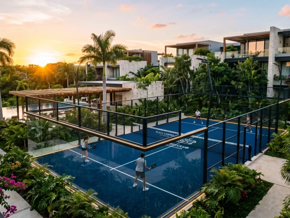 Canchas de Pádel y Tenis en Playa del Carmen: Deporte, Estilo de Vida y Plusvalía Inmobiliaria