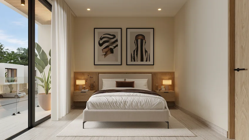 Diseño interior de recámara