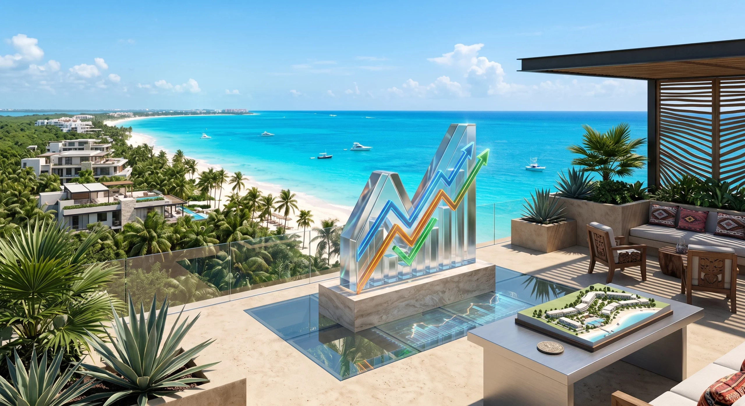 Net Yield vs Risk Free Rate CETES Mexico Real Estate 2027
