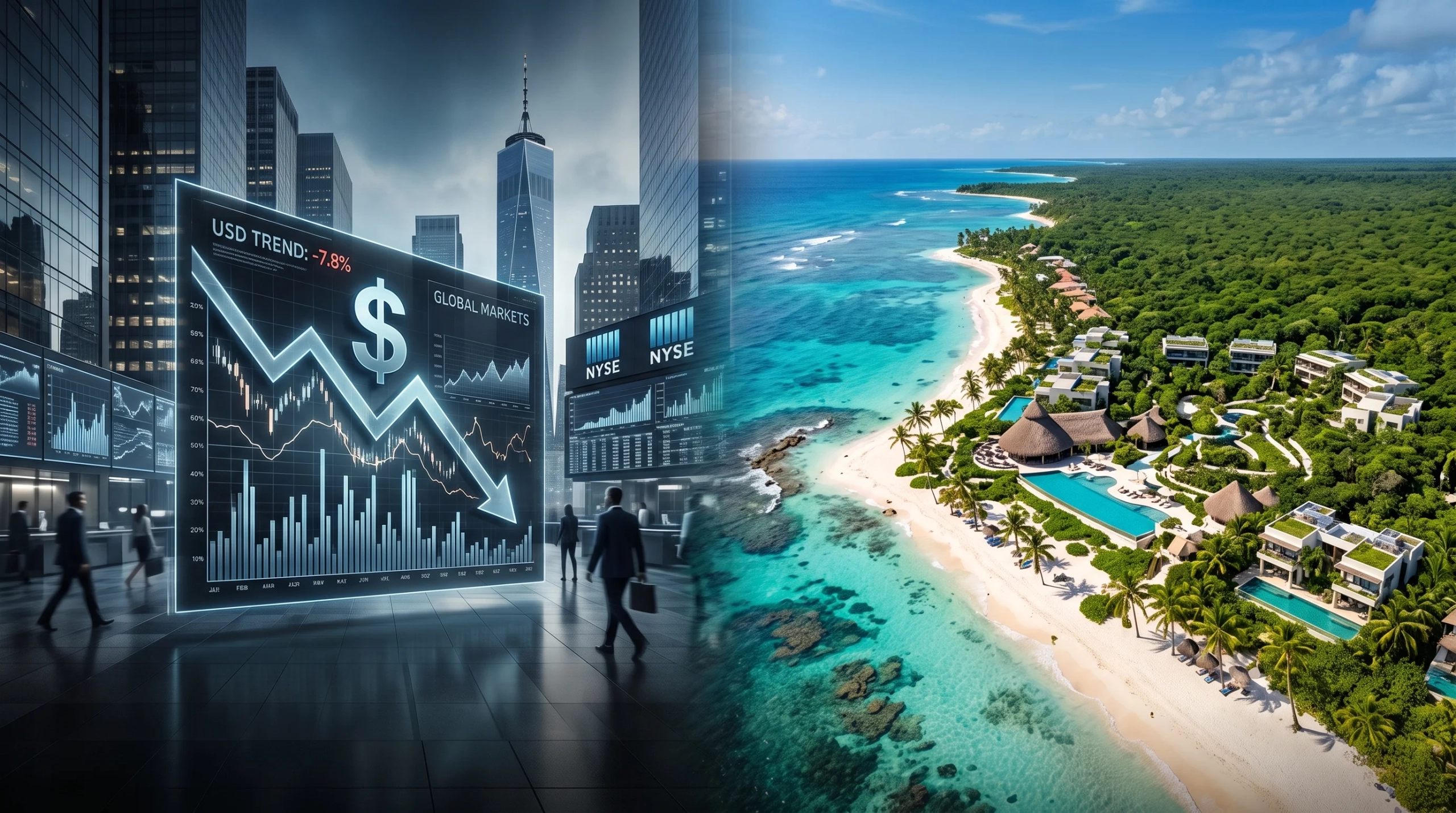 Finanzas y bienes raíces para invertir en la riviera maya de