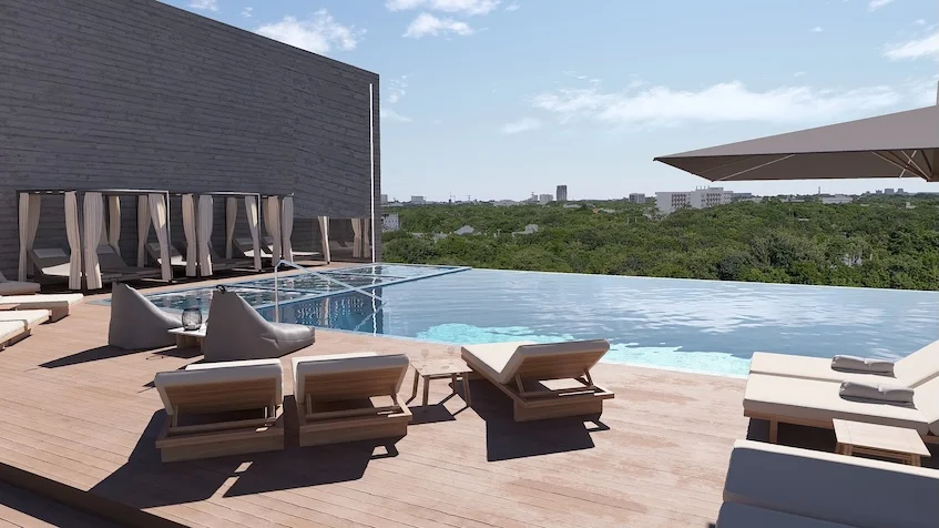 Luna 4 Living Condos Cancún | Appartements en Vente en VFA sur Prolongación La Luna