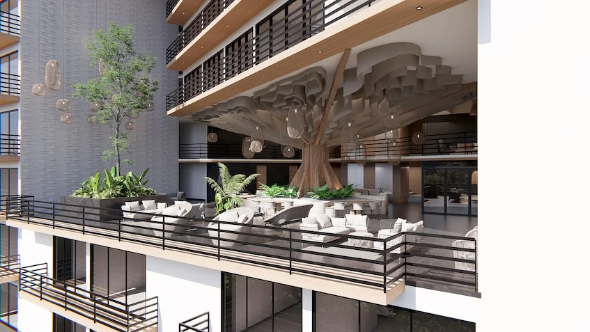 Luna 4 Living Condos Cancún | Appartements en Vente en VFA sur Prolongación La Luna